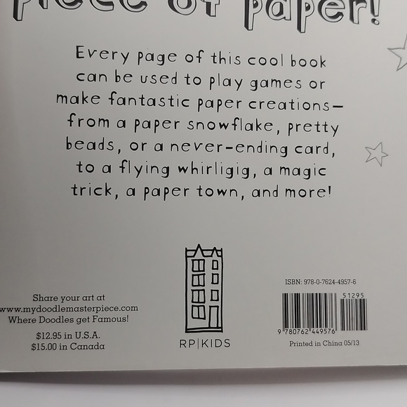 Children's Book Set, Doodle Draw Stickers Paper Crafts Creative DIY Fun Age 6-12 - Picture 12 of 14